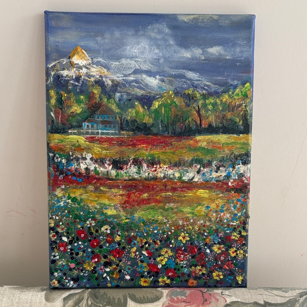 Colorful Landscape Canvas Art